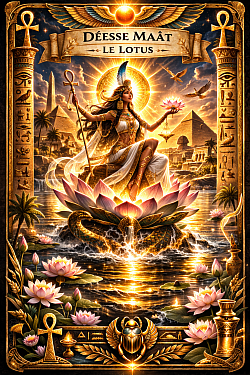 Déesse Râ Le Lotus