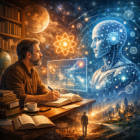 L’IA comme miroir intellectuel : un an de dialogue pour écrire La Méta-Science Universelle